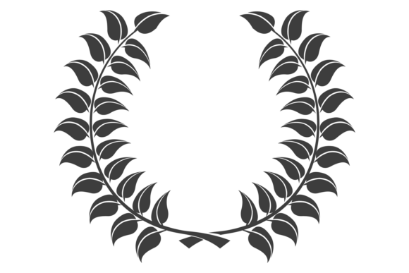 Decorative Floral Frame Empty Template for Illustrations and Graphics