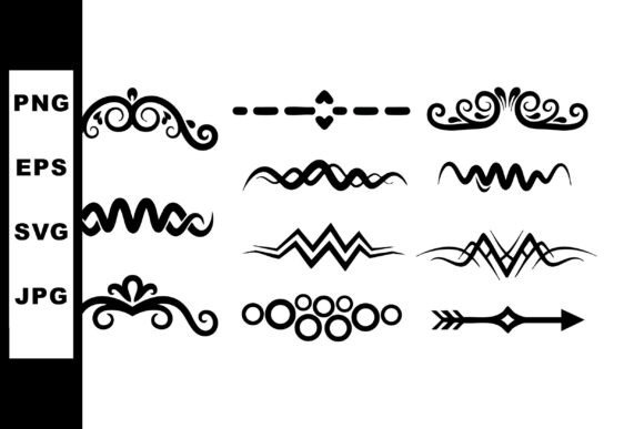 Decorative Ornamental Vector Design Elements for Polished Editorial Graphics