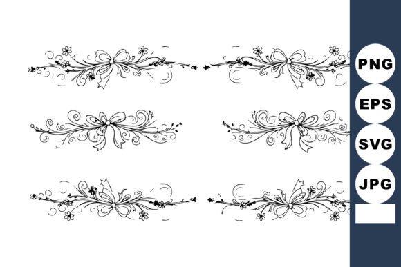 Decorative Vintage Floral Ornamental Borders: A Graphics Asset for Editorial Elegance