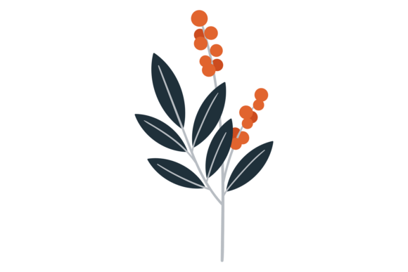 Floral Element: Graphics for Natural Branding