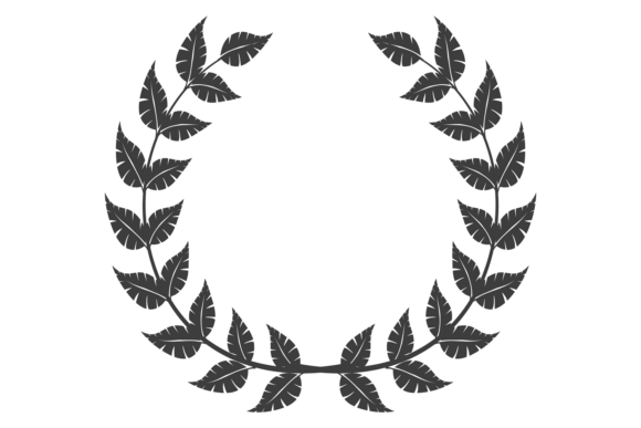 Honor Wreath Emblem: A Versatile Graphic for Editorial and Web Design