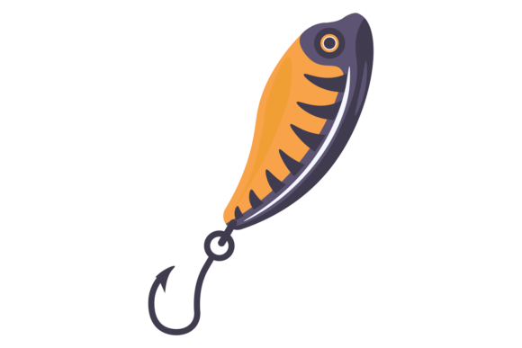 Lure Icon: A Versatile Graphic Design Asset for Editorial and Web Publishing