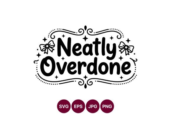 Neatly Overdone Decorative Design: A Versatile Graphic for Modern Branding