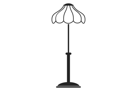 Stained Glass Lamp. Decorative Interior Review for Embroidery Projects